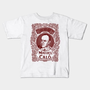 Miguel Caló (in red) Kids T-Shirt